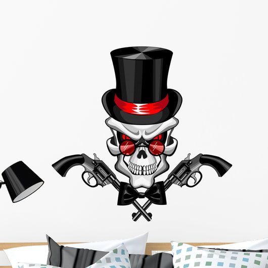 Skull Wall Decal