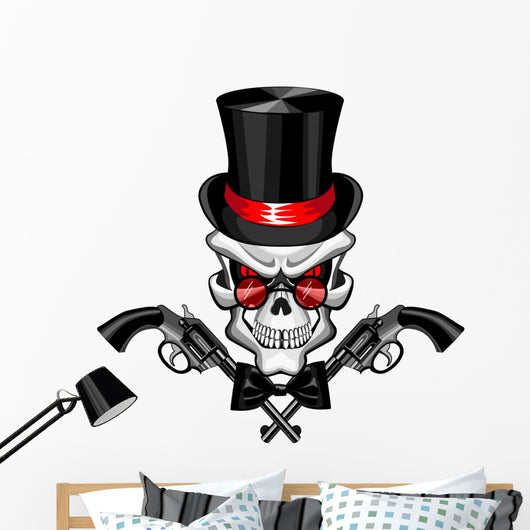 Skull Wall Decal