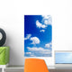 White Clouds Blue Sky Wall Decal