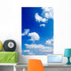 White Clouds Blue Sky Wall Decal