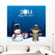 2014 Greeting Card Wall Decal