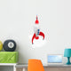 Rocket Space Ship Wall Decal