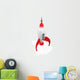 Rocket Space Ship Wall Decal