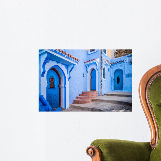 Chefchaouen Morocco Wall Decal