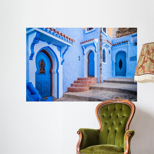 Chefchaouen Morocco Wall Decal