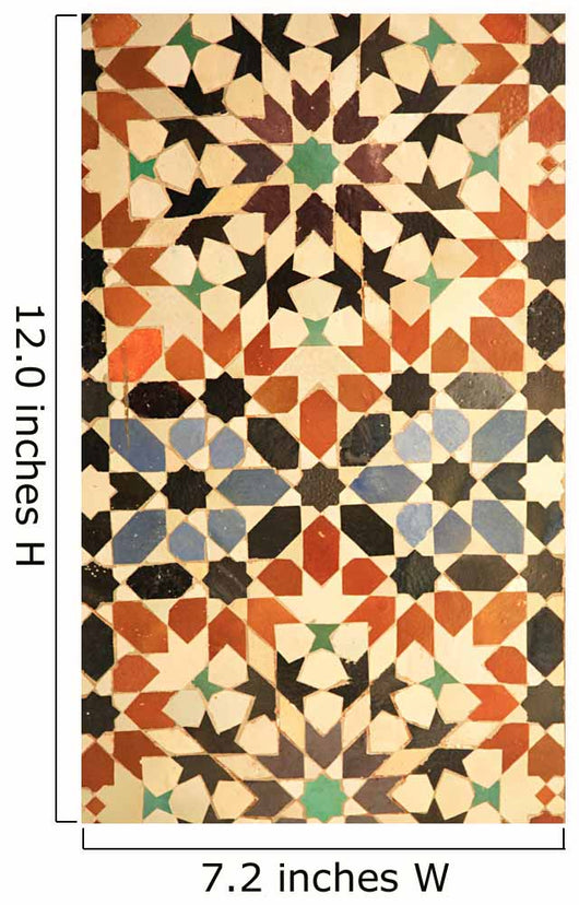 Royal Palace Tiles Marrakech Wall Decal