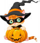 Cute Halloween Kitten Wall Decal
