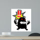 Black Monster Wall Decal