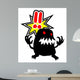 Black Monster Wall Decal