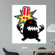 Black Monster Wall Decal