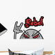 Rebel Expression Wall Decal