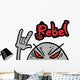 Rebel Expression Wall Decal