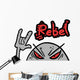 Rebel Expression Wall Decal
