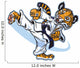 Tiger Cub Martial Artist Wall Decal