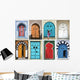 Mosaic Arabic Doors Tunisia Wall Decal