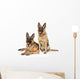 German Shepherd Dogs White Wall Decal