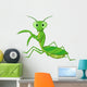 Cute Praying Mantis Cartoon Wall Decal