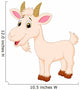 Goat Character Wall Decal
