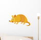 Cute Armadillo Cartoon Wall Decal