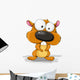 Curious Hamster Wall Decal