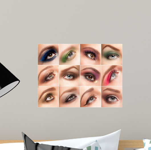 Eye Make-up Wall Decal