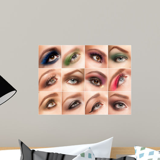 Eye Make-up Wall Decal