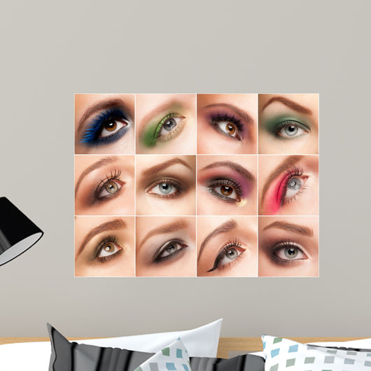 Eye Make-up Wall Decal
