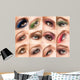 Eye Make-up Wall Decal