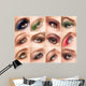 Eye Make-up Wall Decal