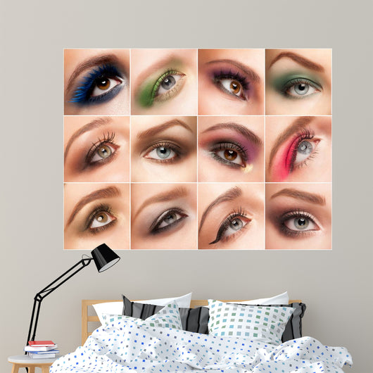 Eye Make-up Wall Decal