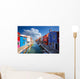 Multicolored Houses Burano Island Wall Decal