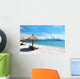 Beach Scene Tropics Pacific Wall Decal Design 3