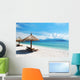 Beach Scene Tropics Pacific Wall Decal Design 3