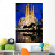 Night Sagrada Familia Barcelona Wall Decal