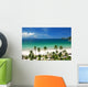 Beach Scene Tropics Pacific Wall Decal Design 2