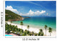Beach Scene Tropics Pacific Wall Decal Design 1