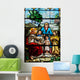 Stained Glass Window Church Wall Decal