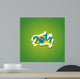 Brazil 2014 Vector Wall Decal