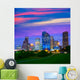 Houston Texas Modern Skyline Wall Decal