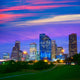 Houston Texas Modern Skyline Wall Decal