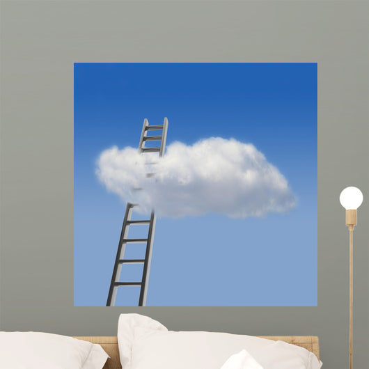 Blue Sky with Cloud Wall Decal