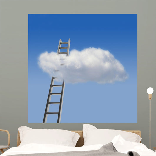 Blue Sky with Cloud Wall Decal