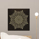 Radial Geometric Pattern Wall Decal