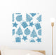 Seamless Pattern Wall Decal Design 14