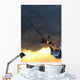 Big Catch While Fishing Wall Decal