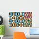 Seamless Islamic Geometric Pattern Wall Decal Design 2