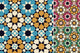 Seamless Islamic Geometric Pattern Wall Decal Design 2