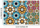 Seamless Islamic Geometric Pattern Wall Decal Design 2