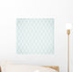 Seamless Rhomb Black-and-white Pattern Wall Decal