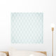 Seamless Rhomb Black-and-white Pattern Wall Decal